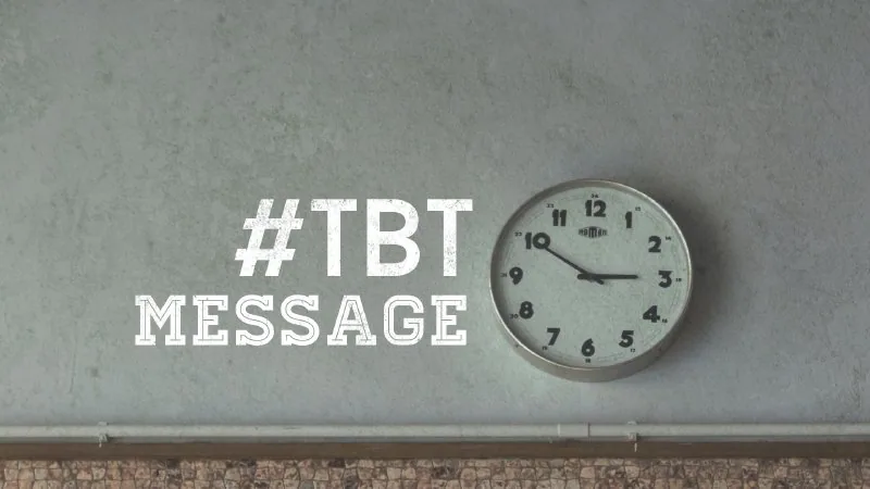 #TBT Love One Another