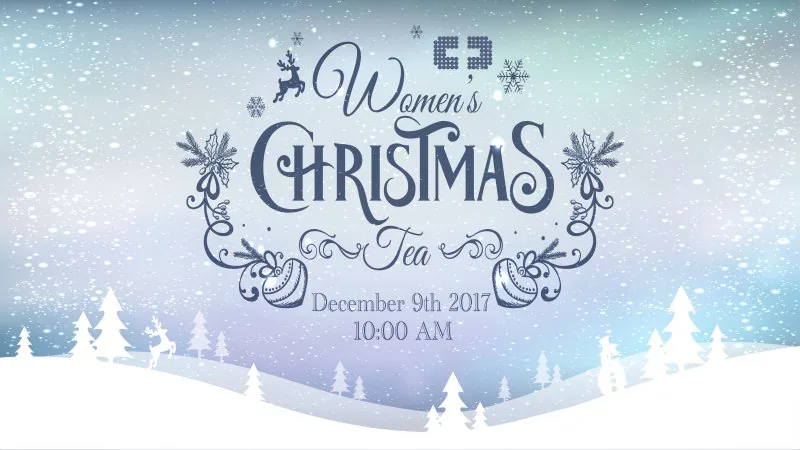 Women's Tea 2017
